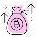 Cryptocurrency Money Bag  Icon