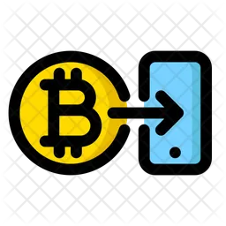 Cryptocurrency phone wallet  Icon