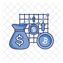 Cryptocurrency Profit  Icon