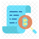 Cryptocurrency Search  Icon