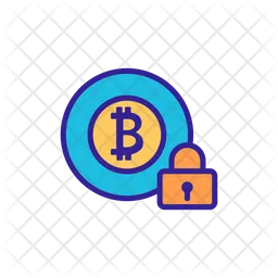 Cryptocurrency Security  Icon