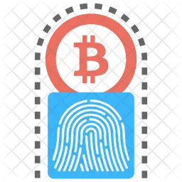 Cryptocurrency Signature  Icon