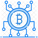 Bitcoin Cryptocurrency Technology Coin Icon