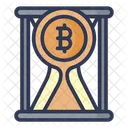 Cryptocurrency Timer  Icon
