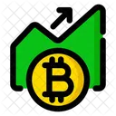 Bitcoin Crypto Cryptocurrency Icône