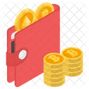 Cryptocurrency Wallet Bitcoin Wallet Savings Icon