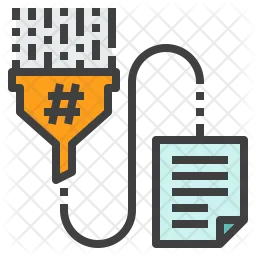 Cryptographic Hash  Icon