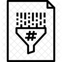 Cryptographic Hash Function  Icon