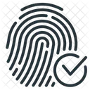 Cryptographic Cryptographic Signature Fingerprint アイコン