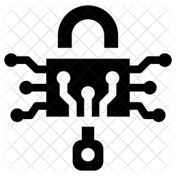 Cryptography Icon - Download in Glyph Style