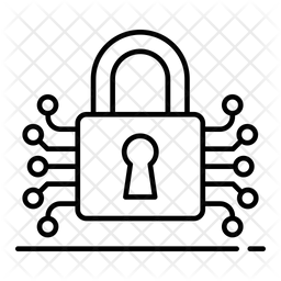 Cryptography Icon - Download in Line Style