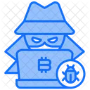 Cryptojacking Malware  Icon