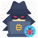 Cryptojacking Malware  Icon