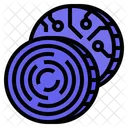 Cryptotoken Token Coins Icon