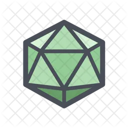 Crystal Abstract Geometry  Icon
