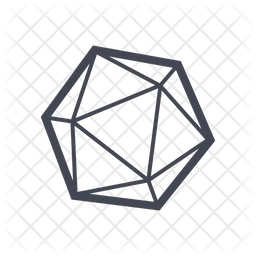 Crystal Abstract Geometry  Icon