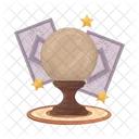 Crystal Ball Decoration Magic Icon