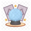 Crystal Ball Decoration Magic Icon