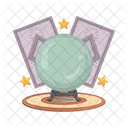 Crystal Ball Decoration Magic Icon