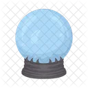 Crystal Ball Decoration Magic Icon