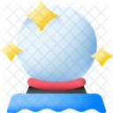 Crystal Ball Decoration Christmas Icon