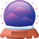 Crystal Ball Decoration Christmas Icon