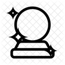 Crystal Ball Fortune Orb Scry Sphere Icon