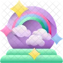 Crystal Ball Decoration Christmas Icon