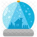 Snow Globes Crystal Icon