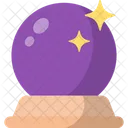 Crystal Ball Witchcraft Wizard Icon