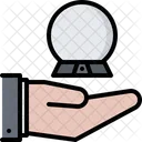 Crystal Ball Hand  Icon