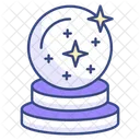 Crystal Ball Decoration Magic Icon