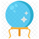 Crystal Ball Glass Ball Crystal Sphere Icon