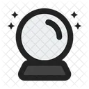 Crystal Ball Magic Ball Magician Icon