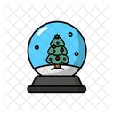 Crystal Ball Decoration Christmas Icon