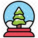 Crystal Ball Snow Globe Magic Ball Icon