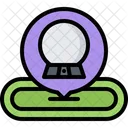 Crystal Ball Pin  Icon