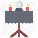 Crystal Ball Table Fortune Telling Table Crystal Ball アイコン