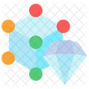 Crystal Grid Structure Icon