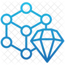 Crystal Grid Structure Icon