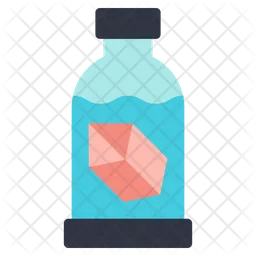 Crystal In Bottle  Icon