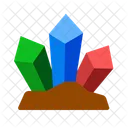 Crystal mining  Icon