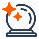 Crystal Orb Vision Glow Icon