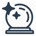 Crystal Orb Vision Glow Icon