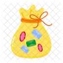 Crystal Pouch Treasure Charm Icon