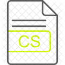 Cs File Format Icono