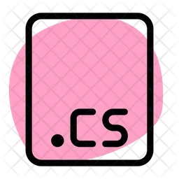 Cs File Icon - Download in Dualtone Style