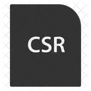 Csr File Document Icon
