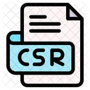 Csr File Type File Format Icon