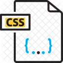Css Formato Extension Icono